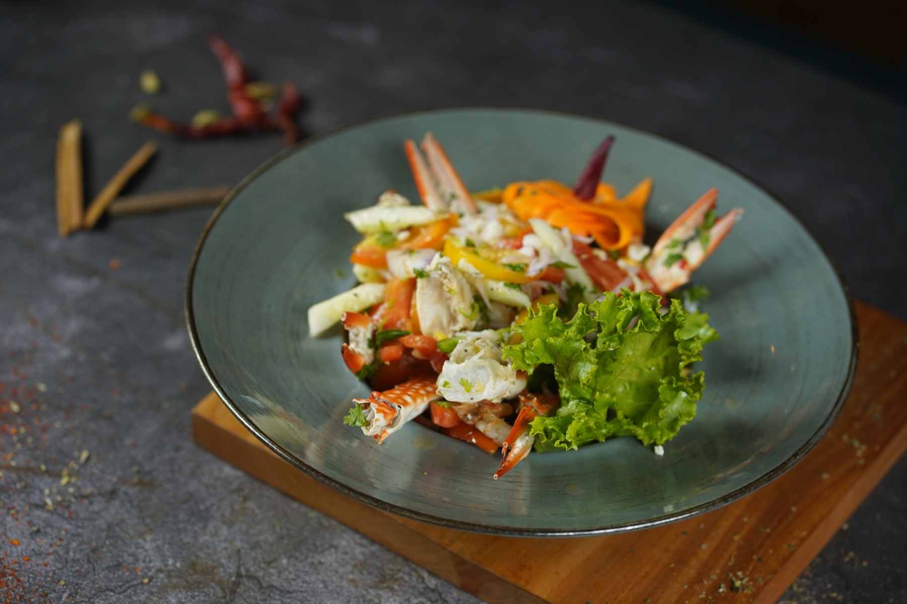 Crab Stick Salad (Seafood Salad)